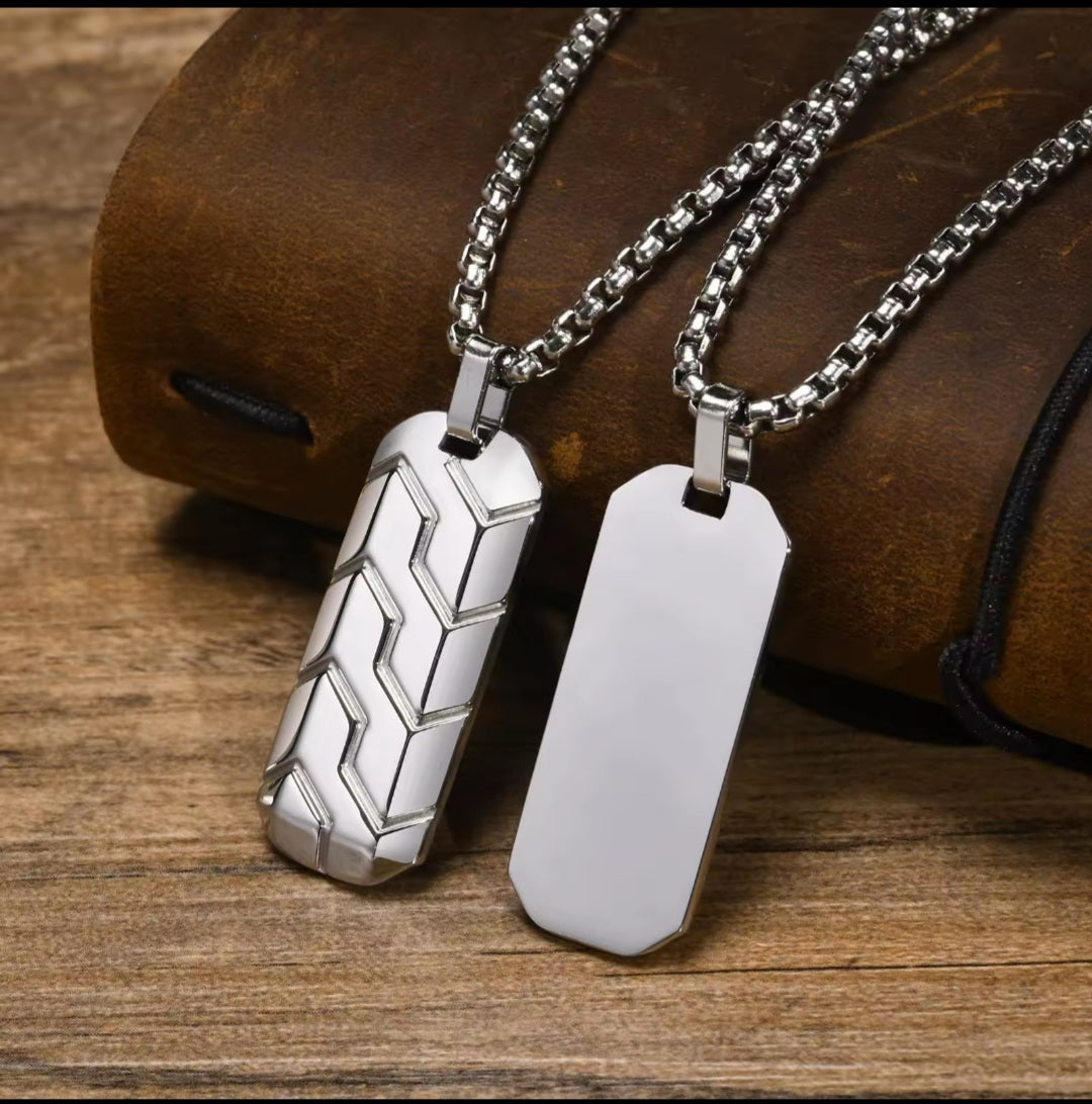 Geometric Male Necklace