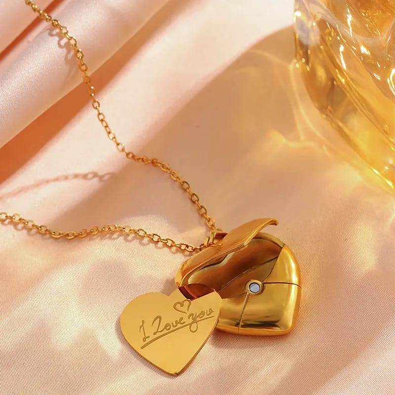 The Constance Heart Locket Necklace
