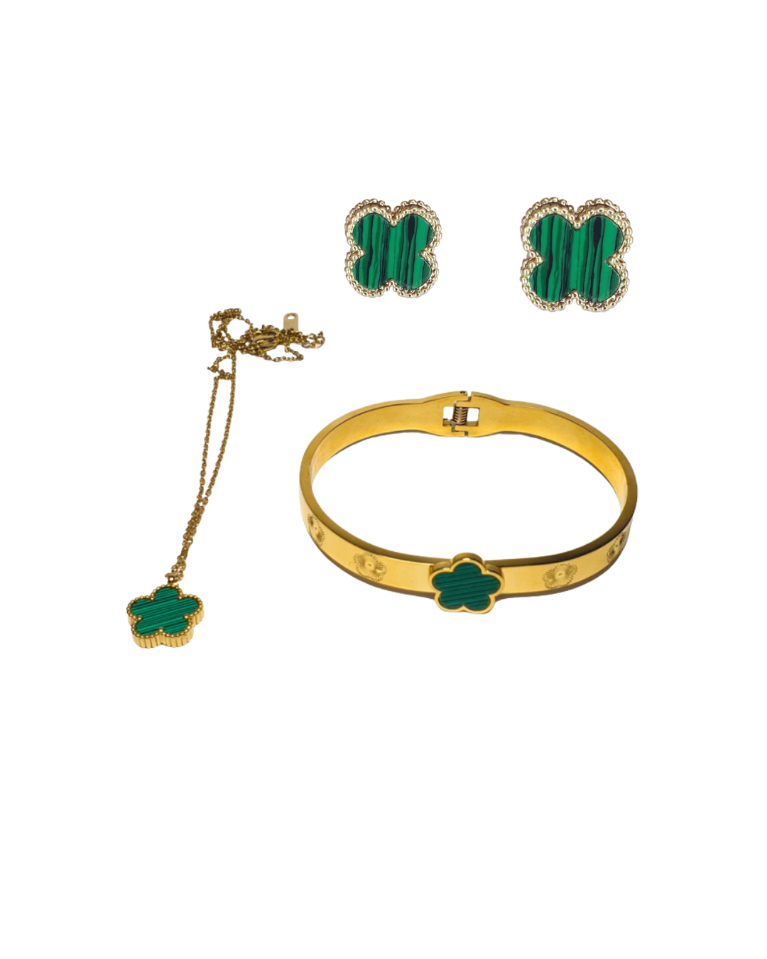 Clover Necklace & Bracelet Sets