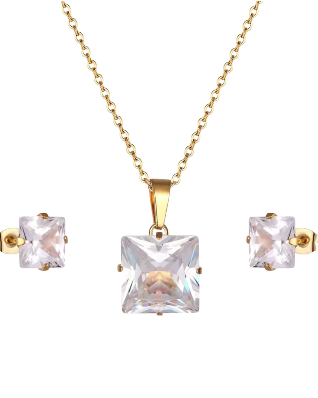 Rhea Diamond Stud Sets