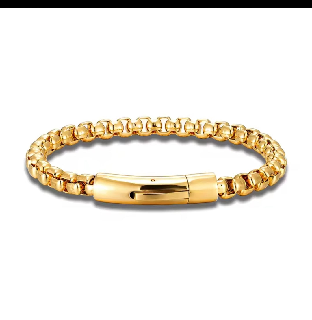 Marcus Bicycle or Box Chain Bracelet