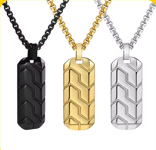 Geometric Male Necklace