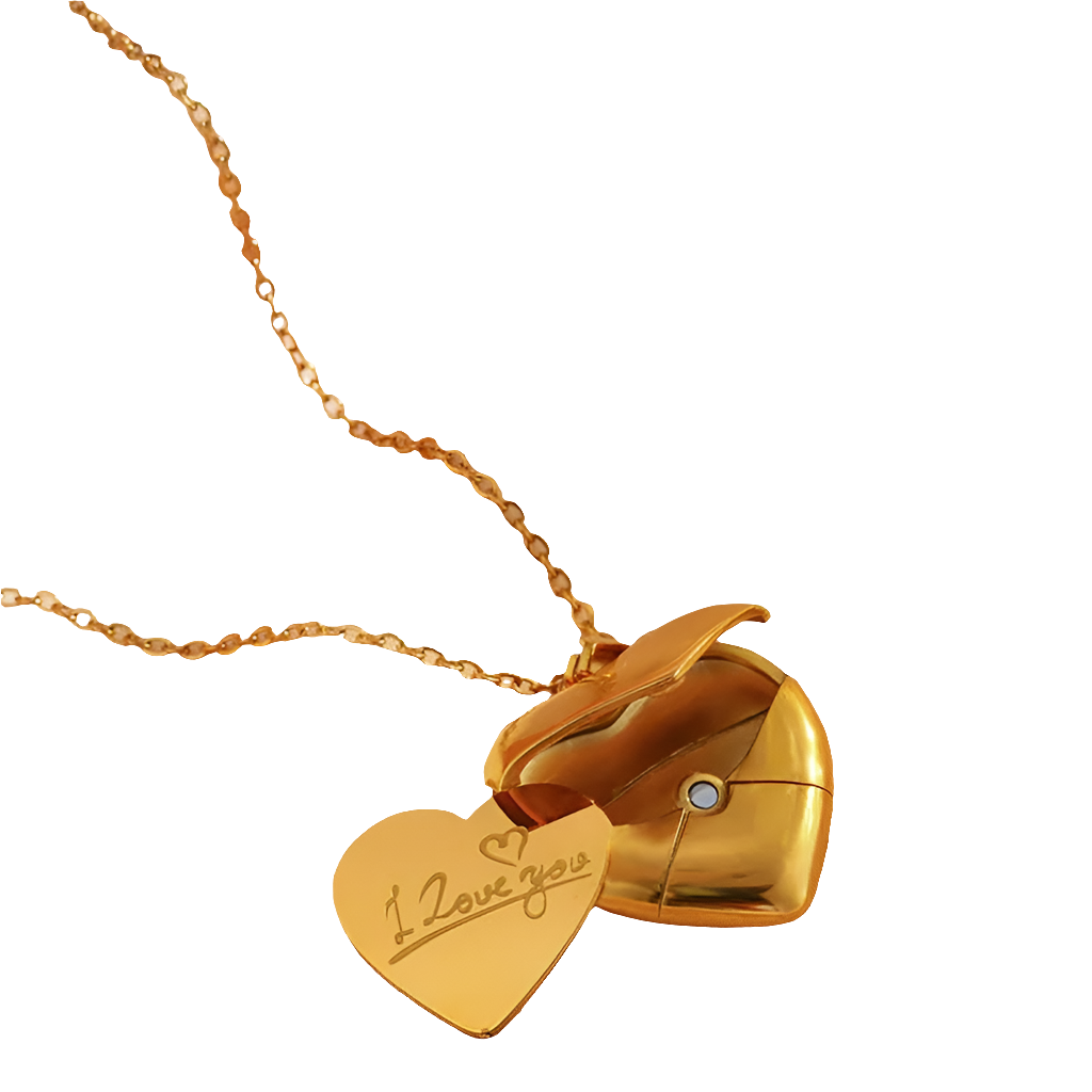 The Constance Heart Locket Necklace