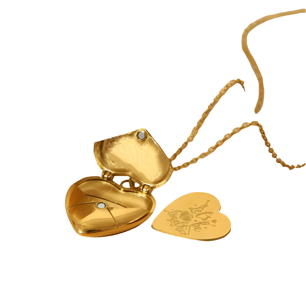 The Constance Heart Locket Necklace