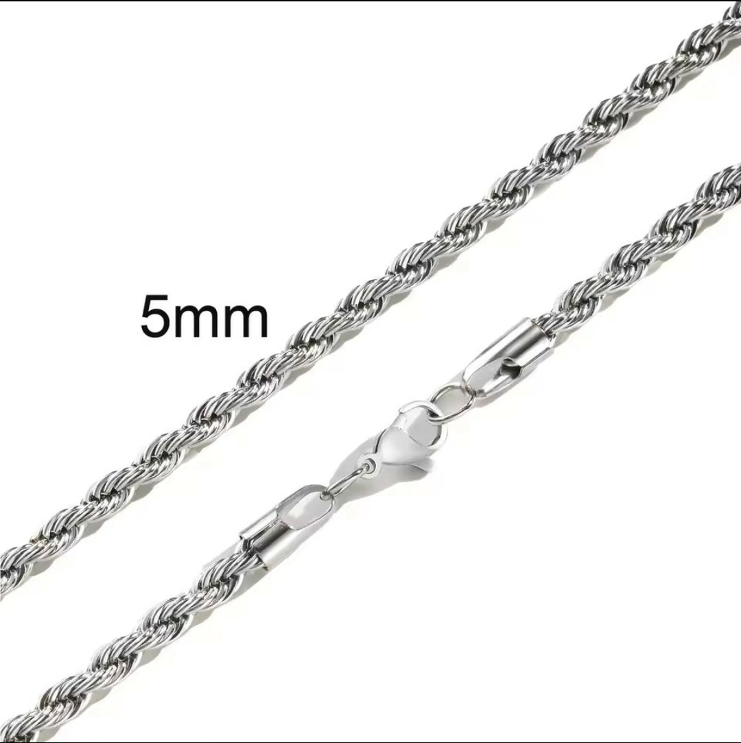 Twisted Rope Necklace