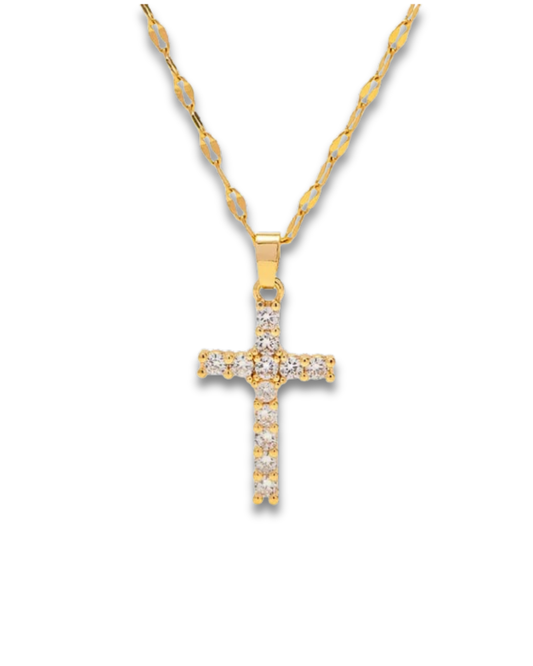 The Fides Constant Cross Necklace