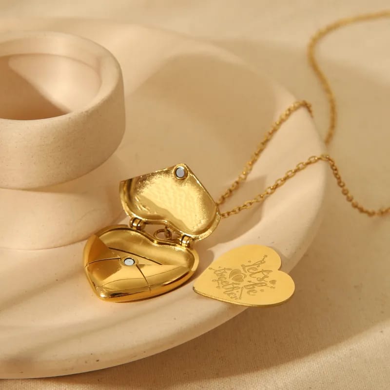 The Constance Heart Locket Necklace