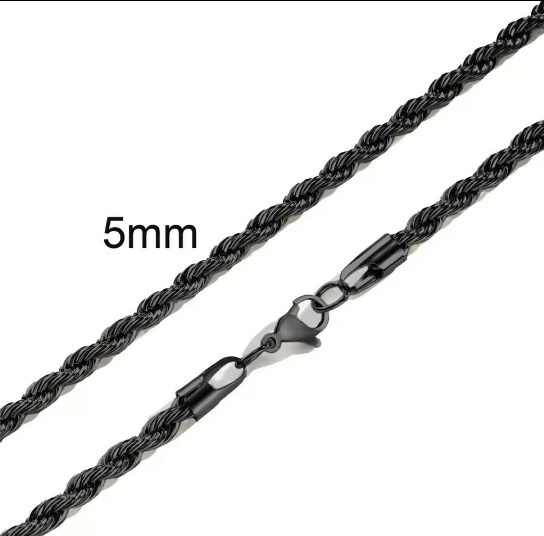 Twisted Rope Necklace